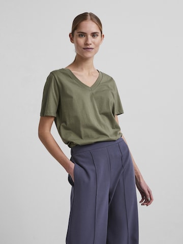 PIECES Shirt 'Ria' in Green: front