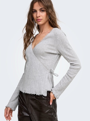 ONLY - Cárdigan 'ONLVIPS' en gris