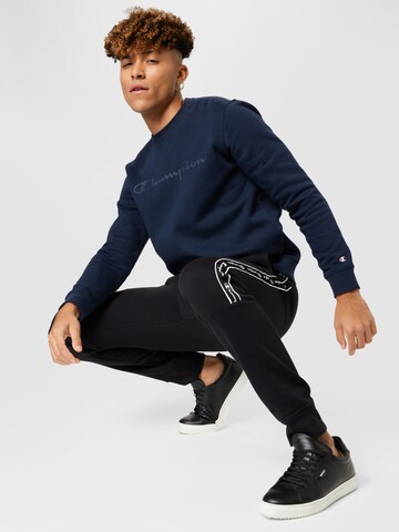 Champion Authentic Athletic Apparel Tapered Trousers in Black