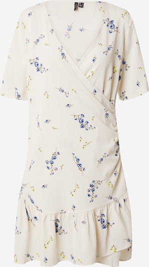 Suknelė 'VMPAGE' iš VERO MODA, spalva – gelsvai pilka spalva / šviesiai mėlyna / ruda / geltona, Prekių apžvalga