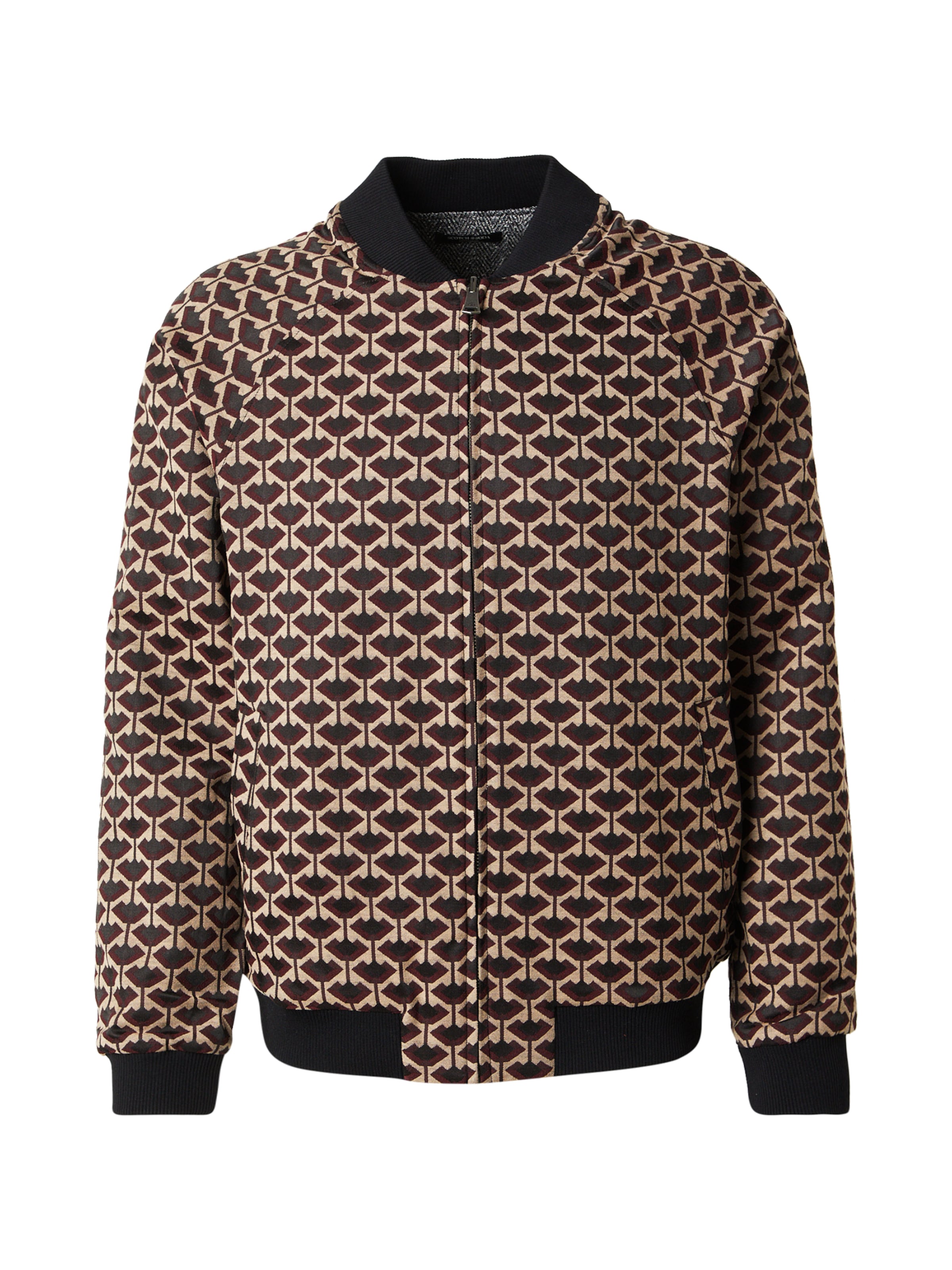 Geacă de primăvară-toamnă de la SCOTCH & SODA pe gri: față