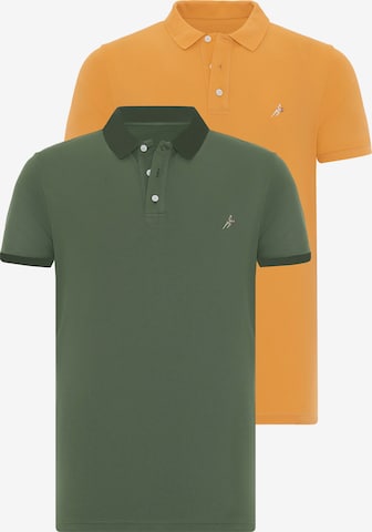 T-Shirt Moxx Paris en vert : devant