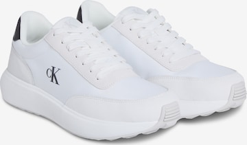 Calvin Klein Jeans Platform trainers 'ATHLEISURE' in White: front