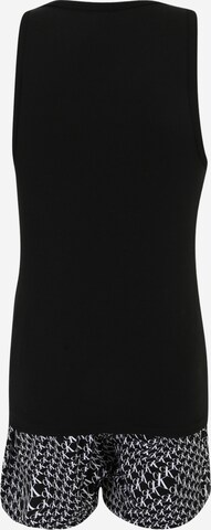 Calvin Klein Underwear Piżama krótka w kolorze czarny