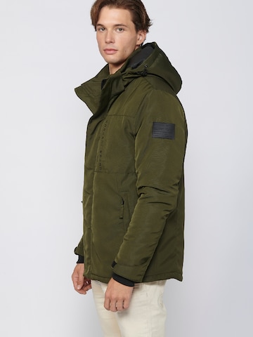 KOROSHI Between-season jacket in Green