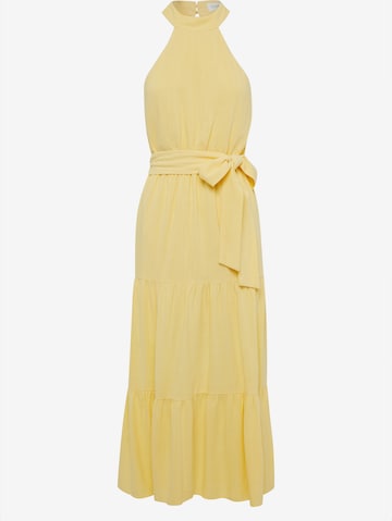 Tussah Φόρεμα 'KARLIA' σε κίτρινο: μπροστά