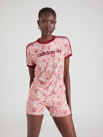 ADIDAS ORIGINALS Футболка 'Adidas Originals x Liberty London' в Красный: спереди