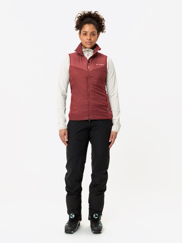 VAUDE Sports vest 'Sesvenna IV' in Red