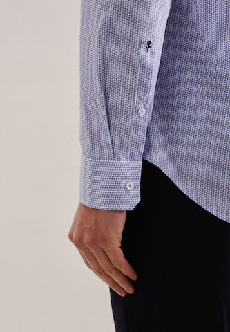 SEIDENSTICKER Slim fit Business Shirt in Blue