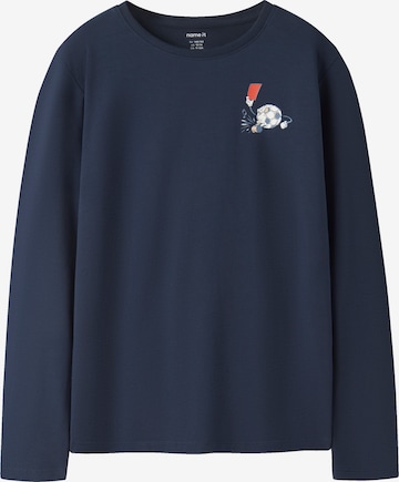 NAME IT Shirt 'NKMVUX' in Blauw: voorkant