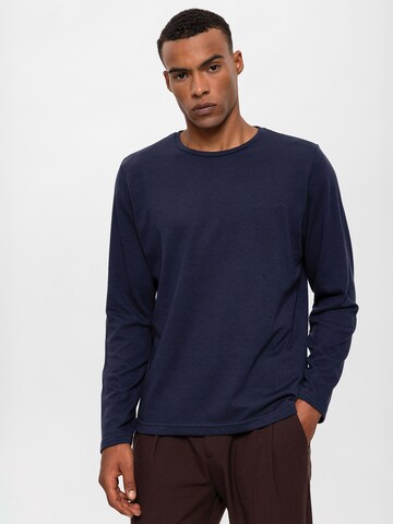 Pullover di Antioch in blu: frontale