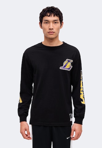 Maglietta 'NBA LAKERS' di Mitchell & Ness in nero: frontale