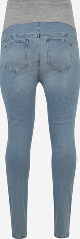 Regular Jeans 'Luga' de la Mamalicious Curve pe albastru