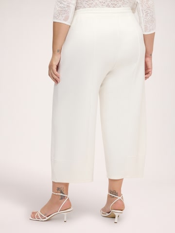 Baggy Pantalon Fiorella Rubino en blanc