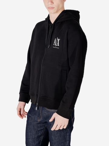 Veste de survêtement ARMANI EXCHANGE en noir