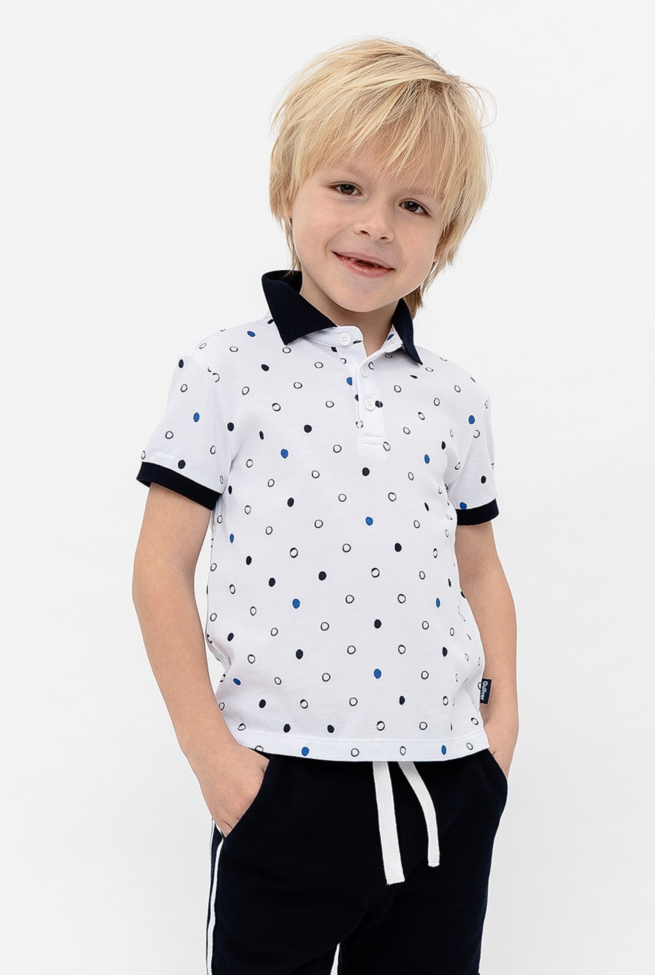 Kinder Kids (Gr. 92-140) Gulliver Poloshirt in Weiß - PU72081 Kinder Kids (Gr. 92-140) Gulliver Poloshirt in Weiß - PU72081
