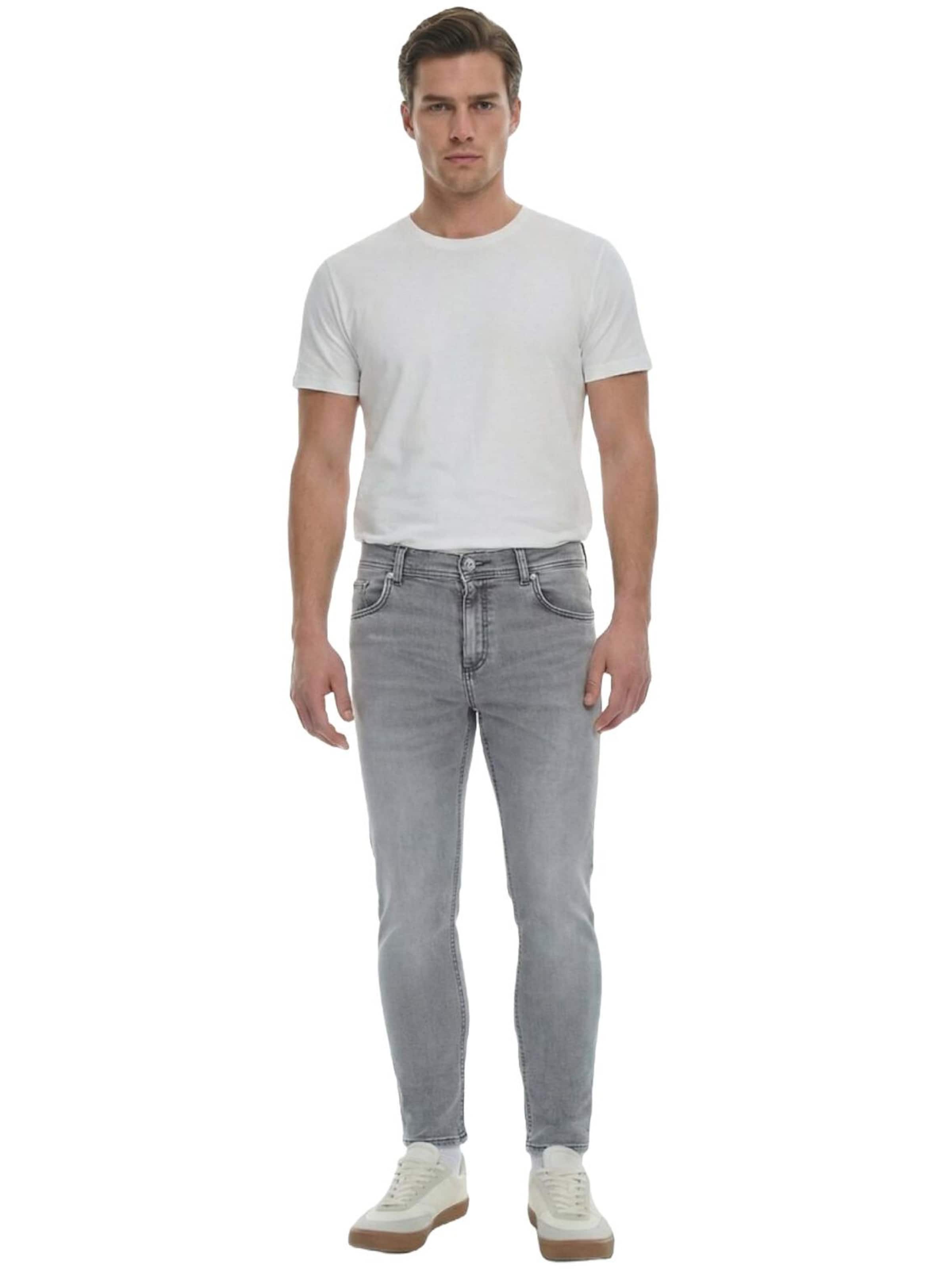 LTB Jeans - Skinny Vaquero 'LTB Jeans Jumy Skinny Leg Mid Waist Jeanshose' en gris: frente