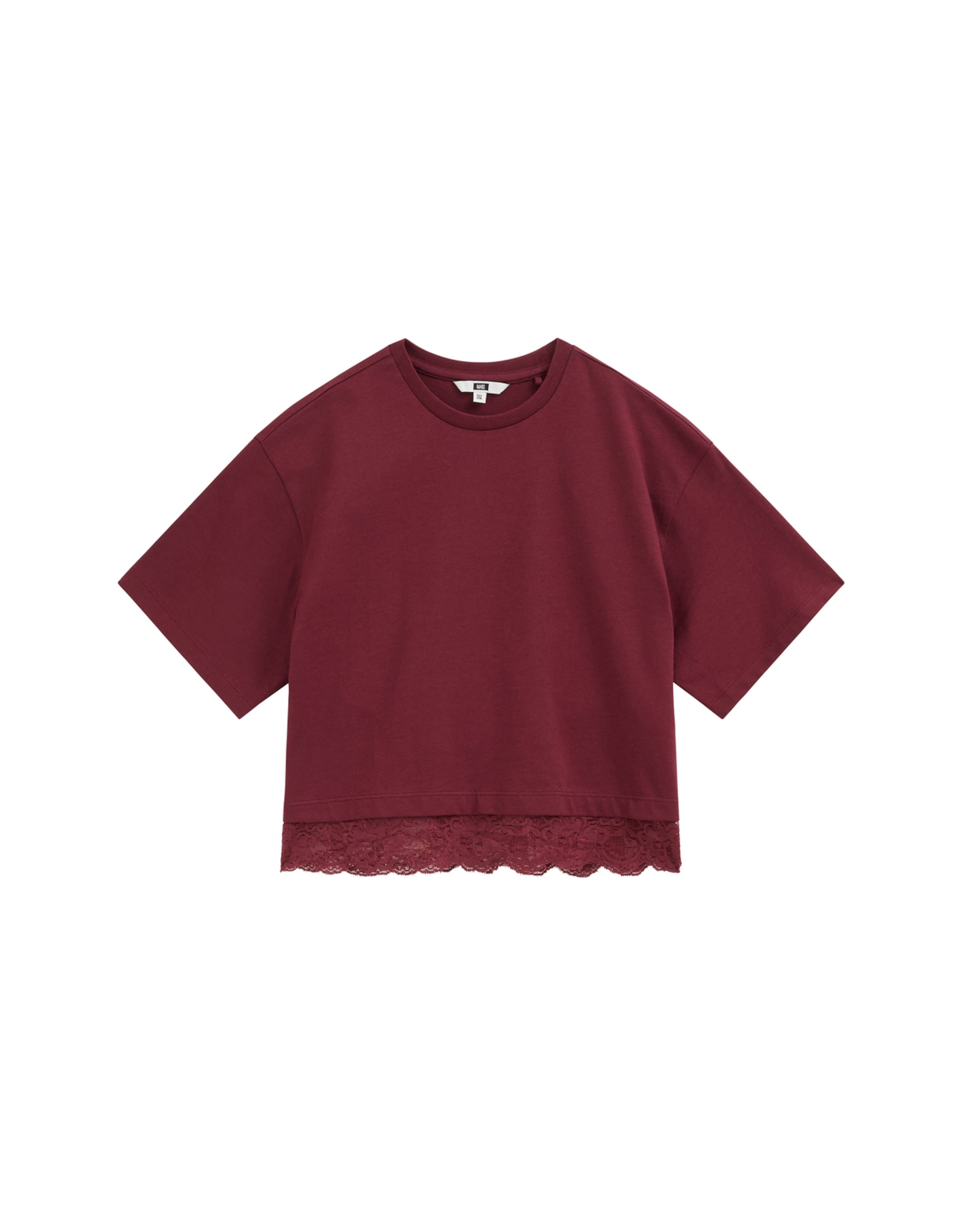 WE Fashion Tričko – červená: přední strana