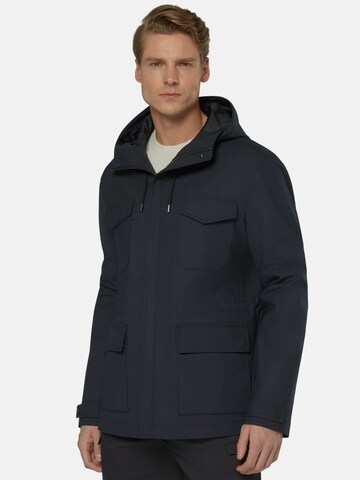 Boggi Milano Performance Jacket in Blue: front