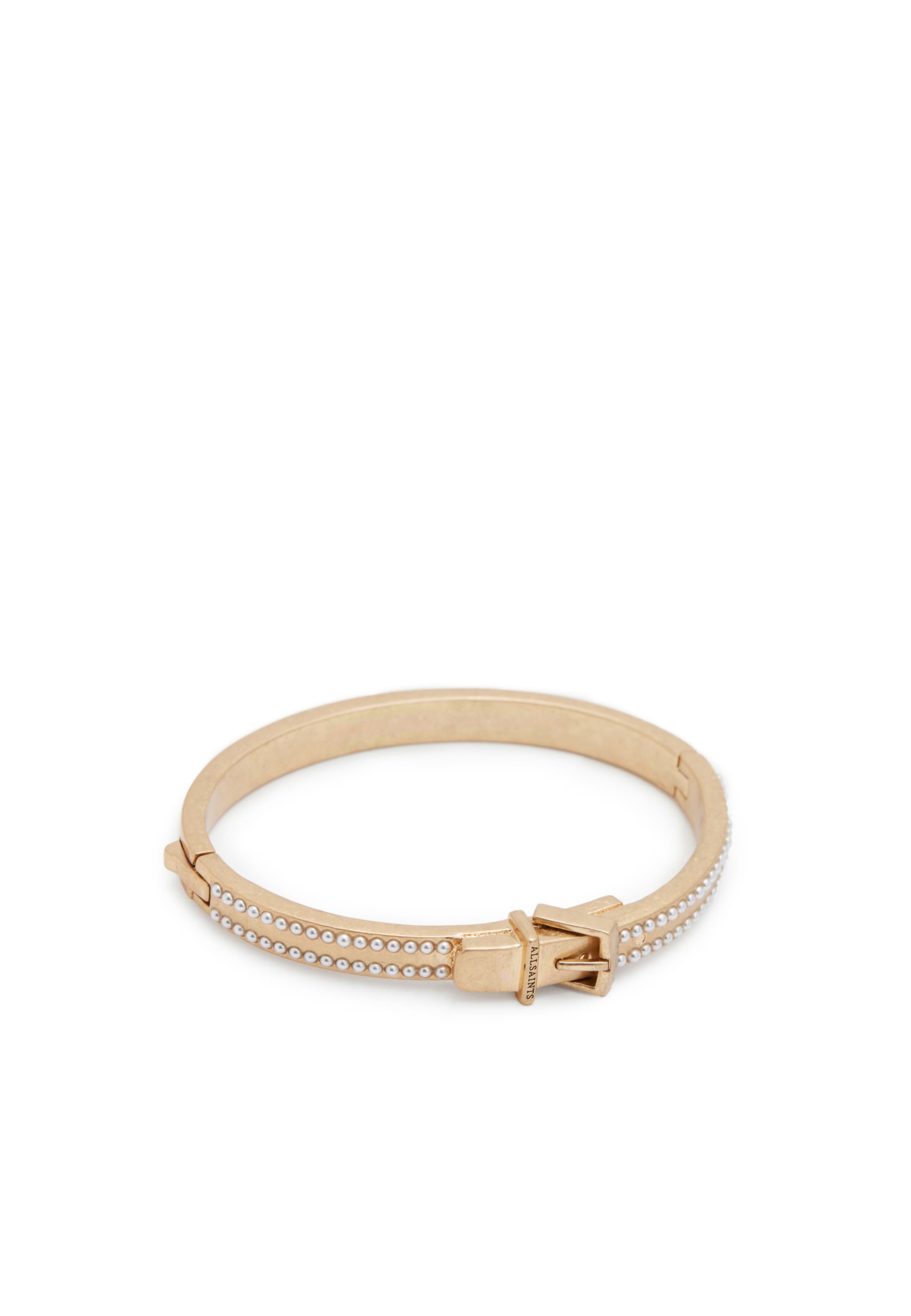 AllSaints Opaska w kolorze złoty / perłowo białym, Podgląd produktu