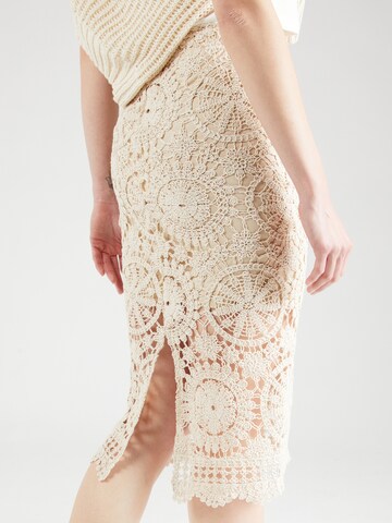 OBJECT - Falda 'PETRA' en blanco