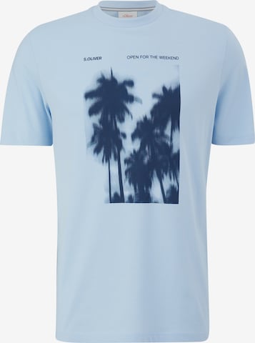 s.Oliver T-Shirt in Blau: predná strana