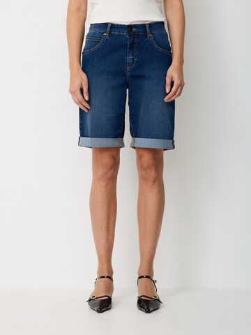 PADDOCKS Loosefit Shorts 'Anna' in Blau: Vorderseite