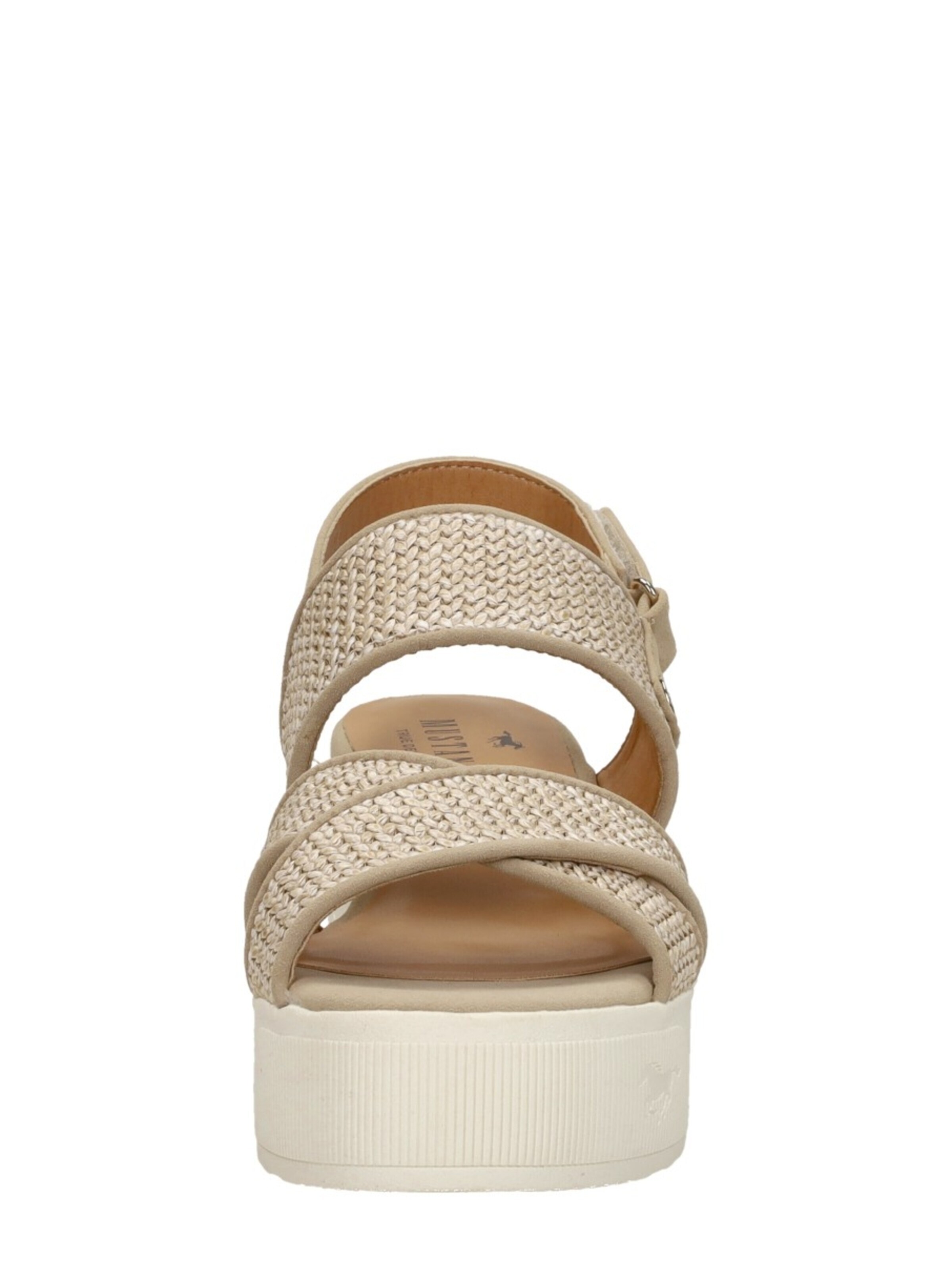 MUSTANG Sandaal 'Sandalen Plat' in Beige