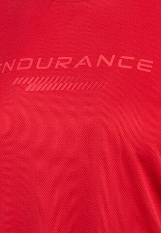 ENDURANCE Functioneel shirt 'Keiling' in Rood