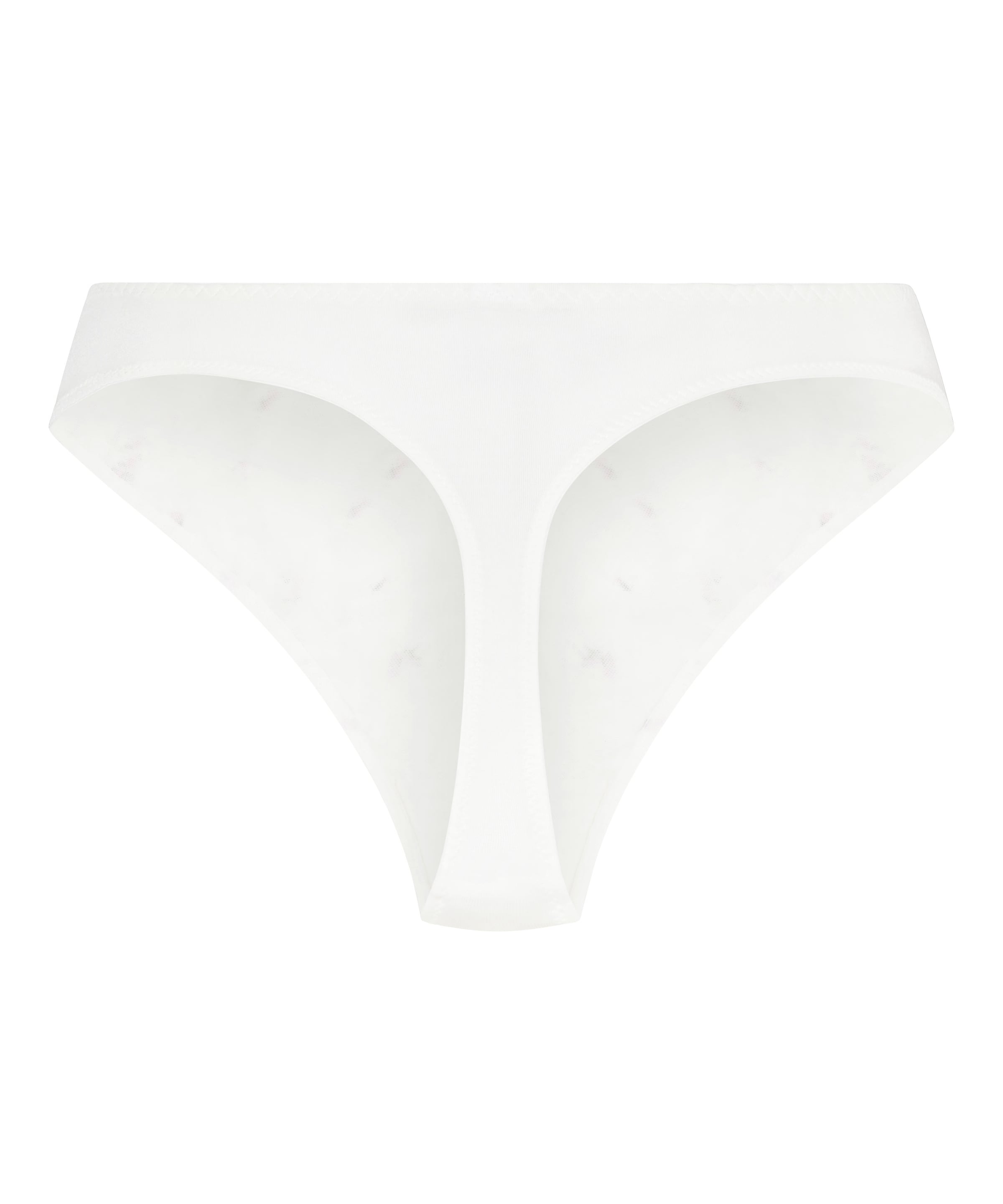 Hunkemöller String 'Marine' in White