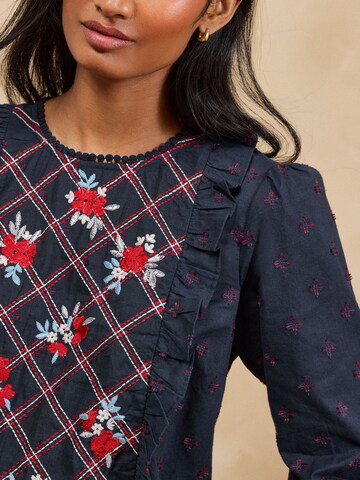 Camicia da donna di love & roses in blu
