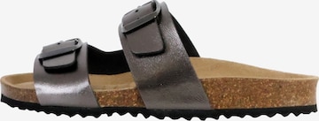 GEOX Pantolette in Grau: Vorderseite