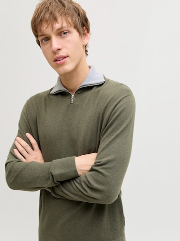 JJ Rebel Свитер 'JREBBEATON' в Зеленый