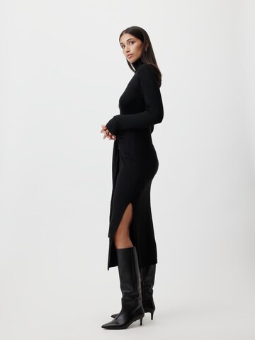 LeGer by Lena Gercke Knit dress 'Caya' in Black