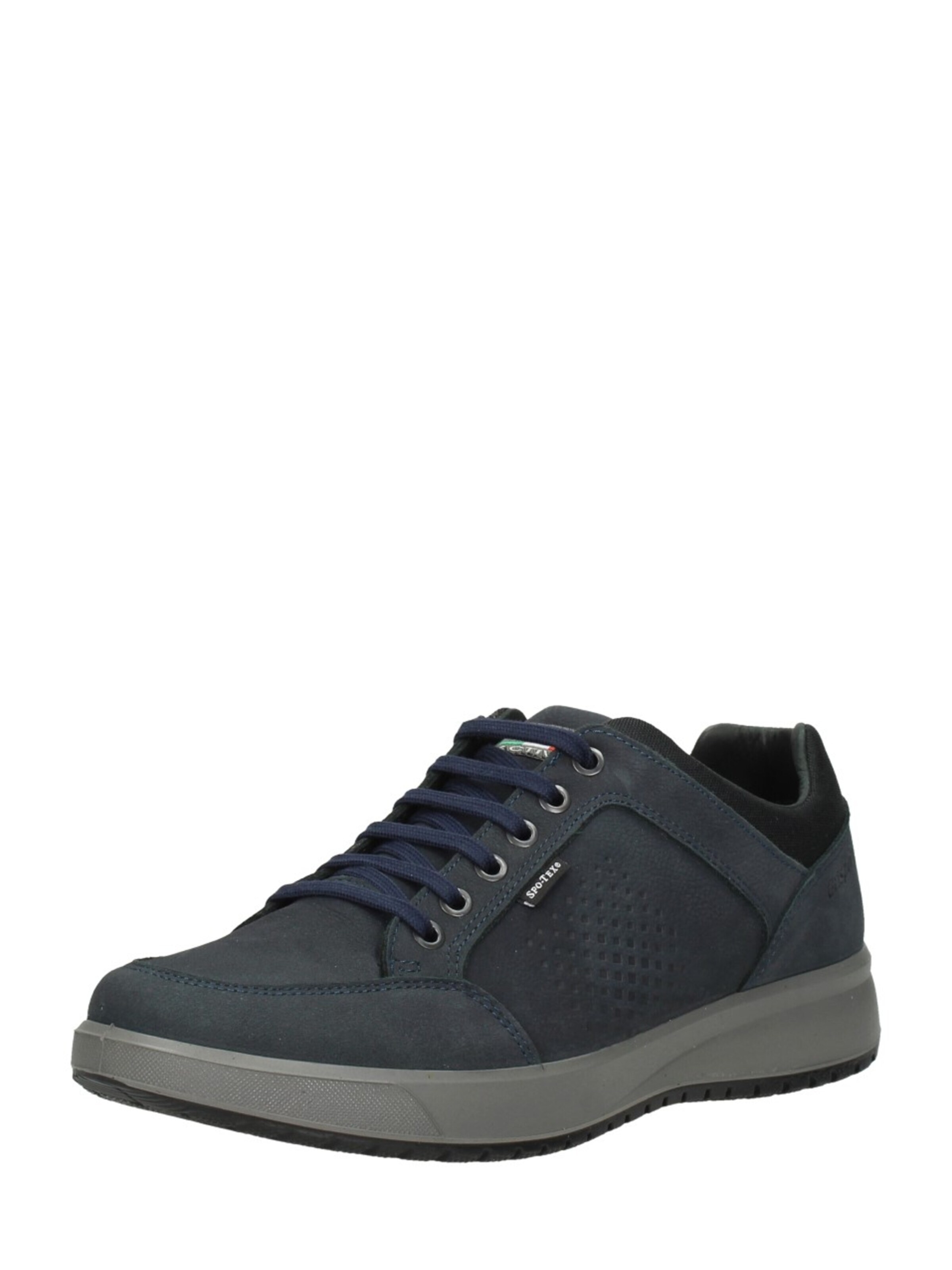 Grisport Veterlaarzen 'Veterschoenen Laag' in Blauw