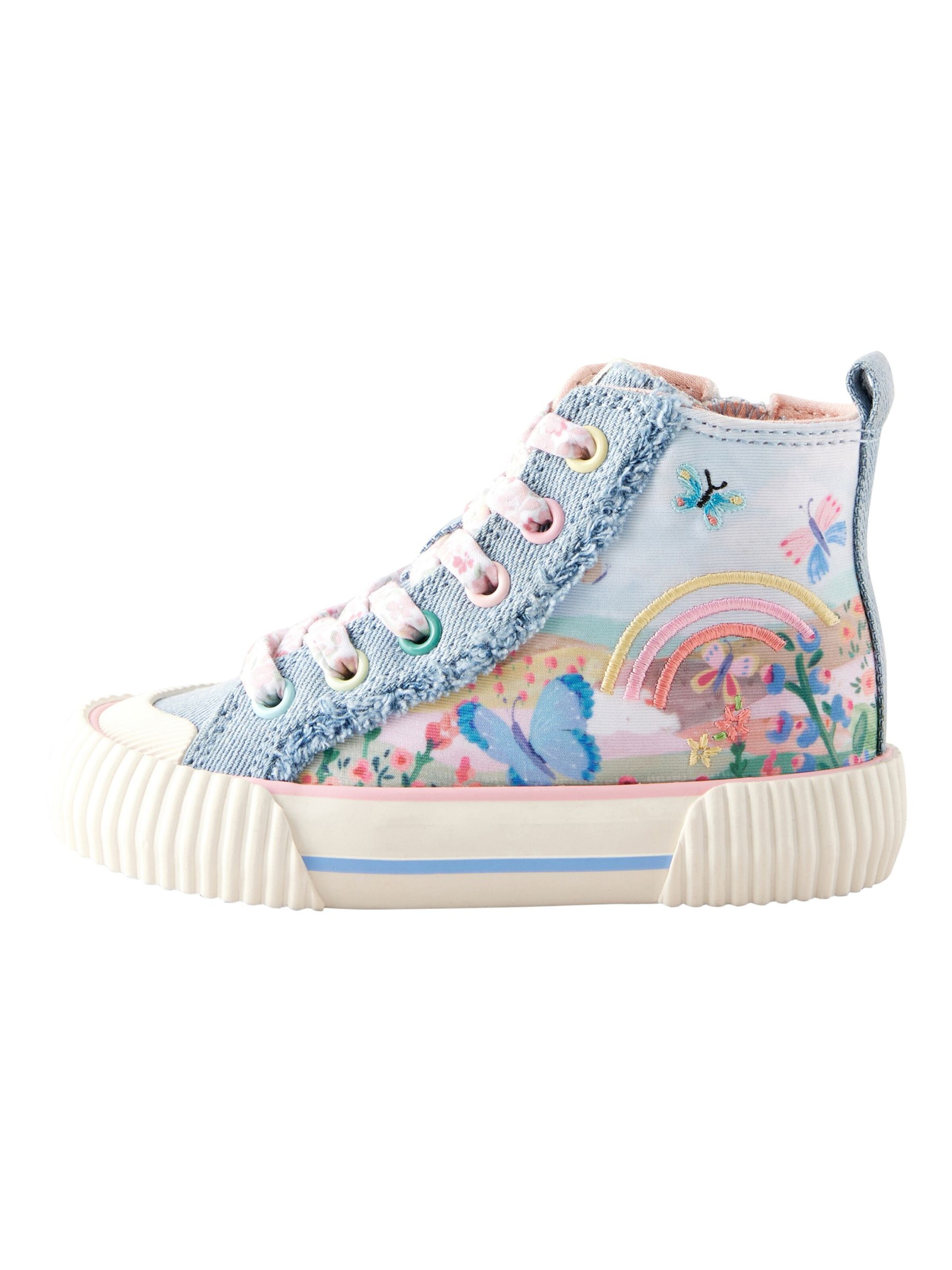 Sneaker de la Next pe albastru: față