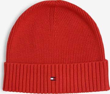 TOMMY HILFIGER Beanie in Red: front