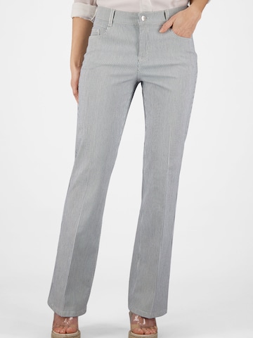 Gardeur Slim fit Trousers 'ZURI126' in Grey: front