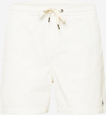 Polo Ralph Lauren Regular Trousers in White: front