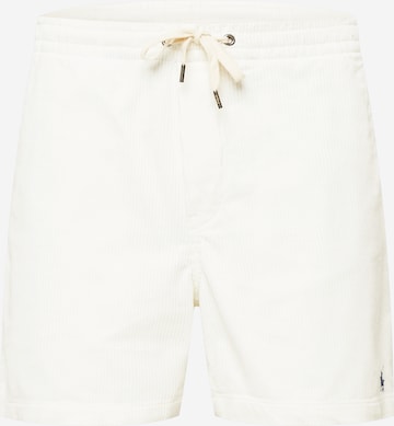 Polo Ralph Lauren Regular Trousers in White: front