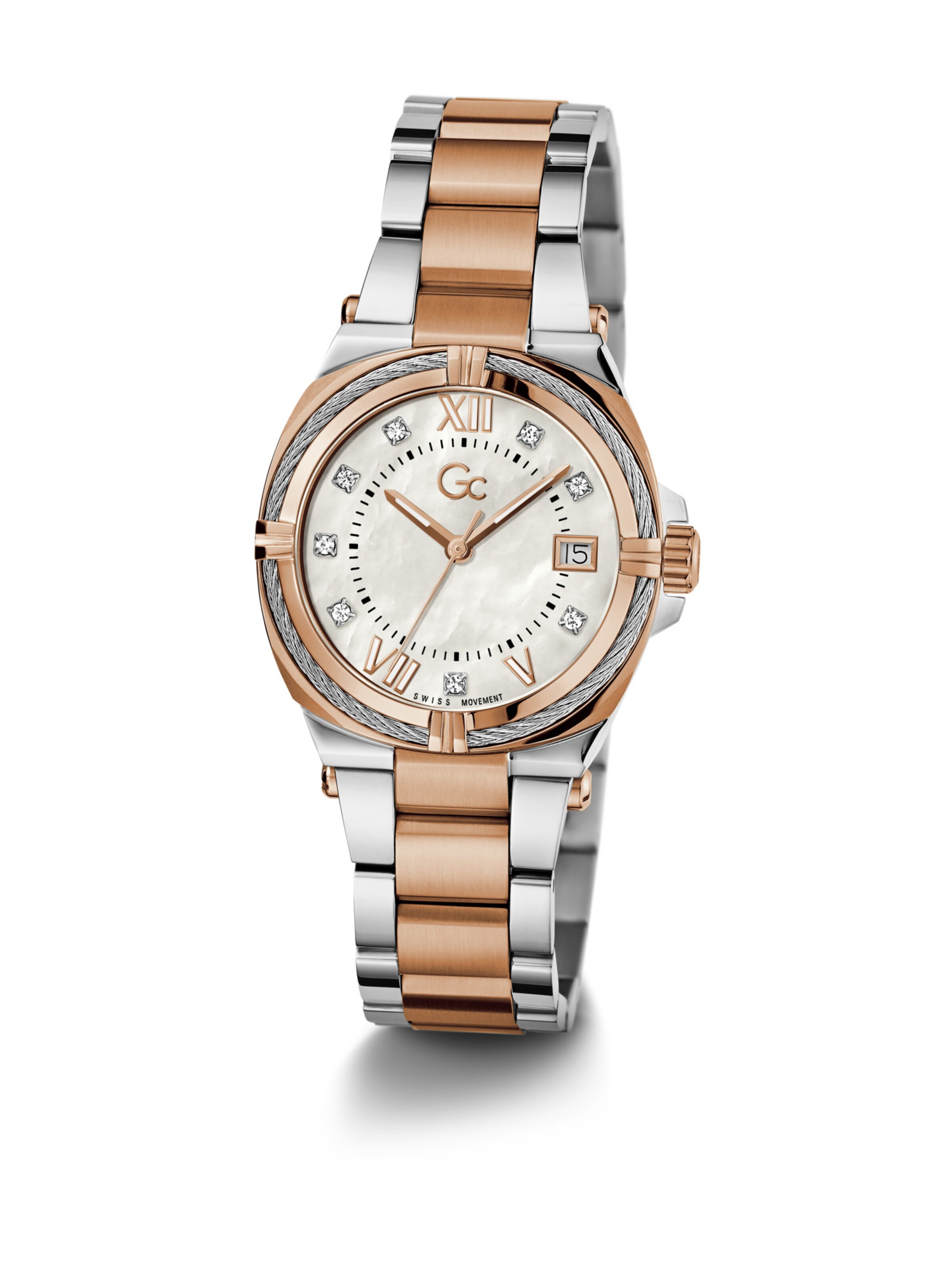 Gc Analog Watch in Silver