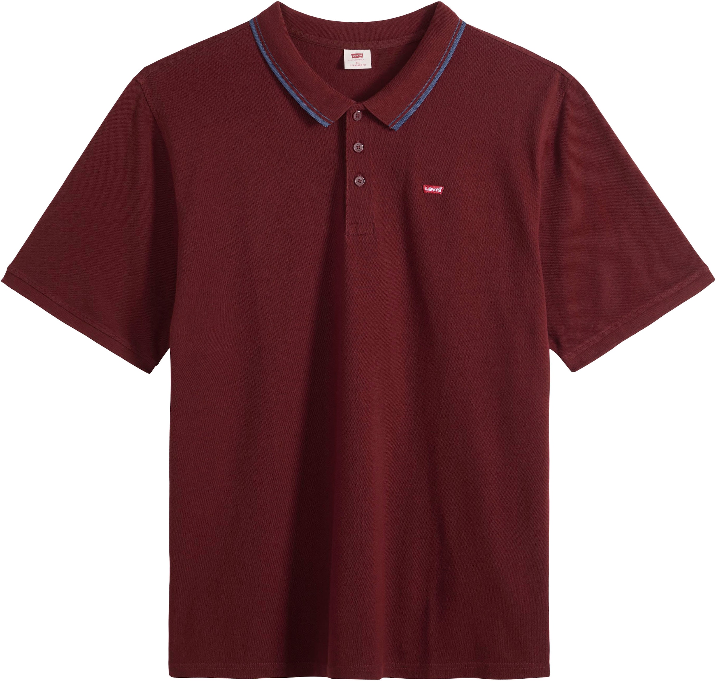 Levi's® Big & Tall Shirt in Red: front