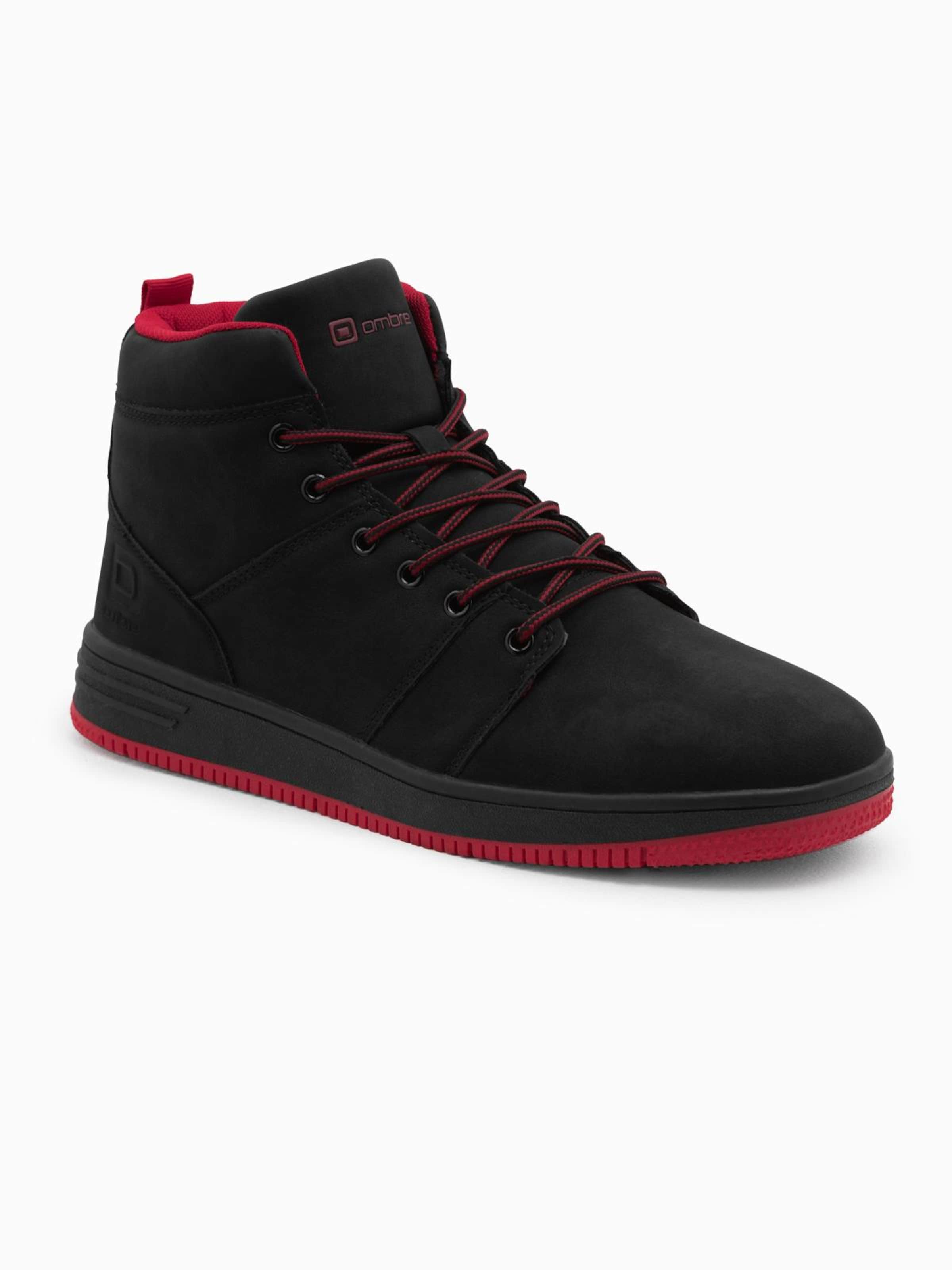 Ombre Sneaker in Schwarz: Vorderseite