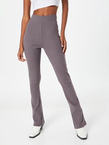 Coupe slim Leggings Public Desire en gris : devant