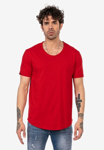 Redbridge T-Shirt 'Las Cruces' in Rot: predná strana