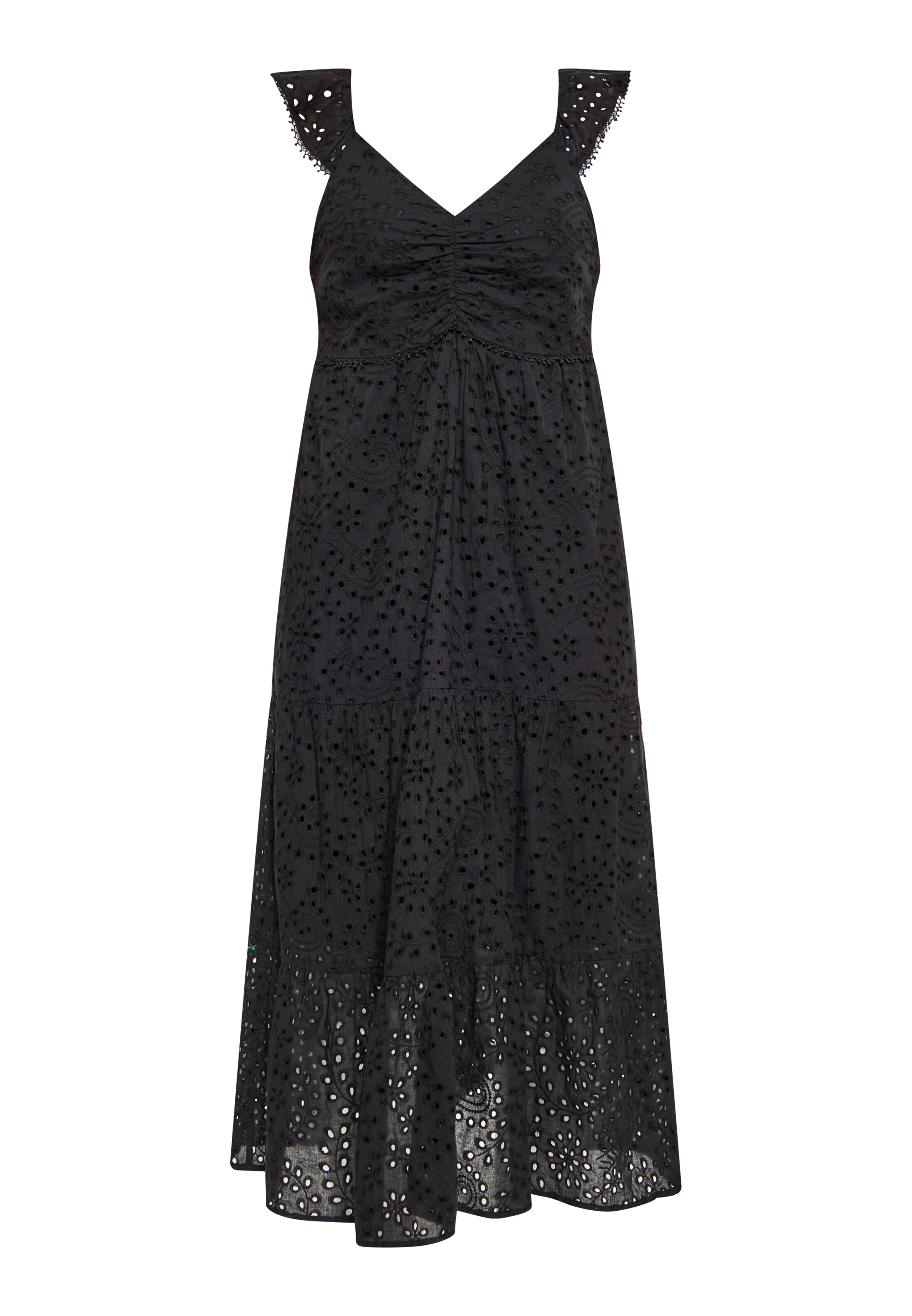 DreiMaster VintageLjetna haljina - crna boja: prednji dio