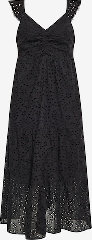 DreiMaster Vintage Καλοκαιρινό φόρεμα σε μαύρο: μπροστά
