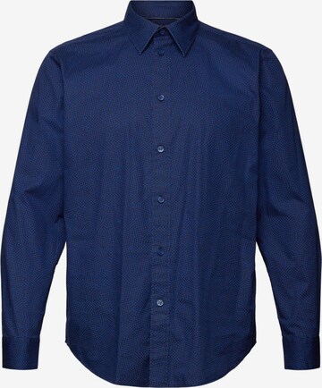 ESPRIT Regular fit Button Up Shirt in Blue: front