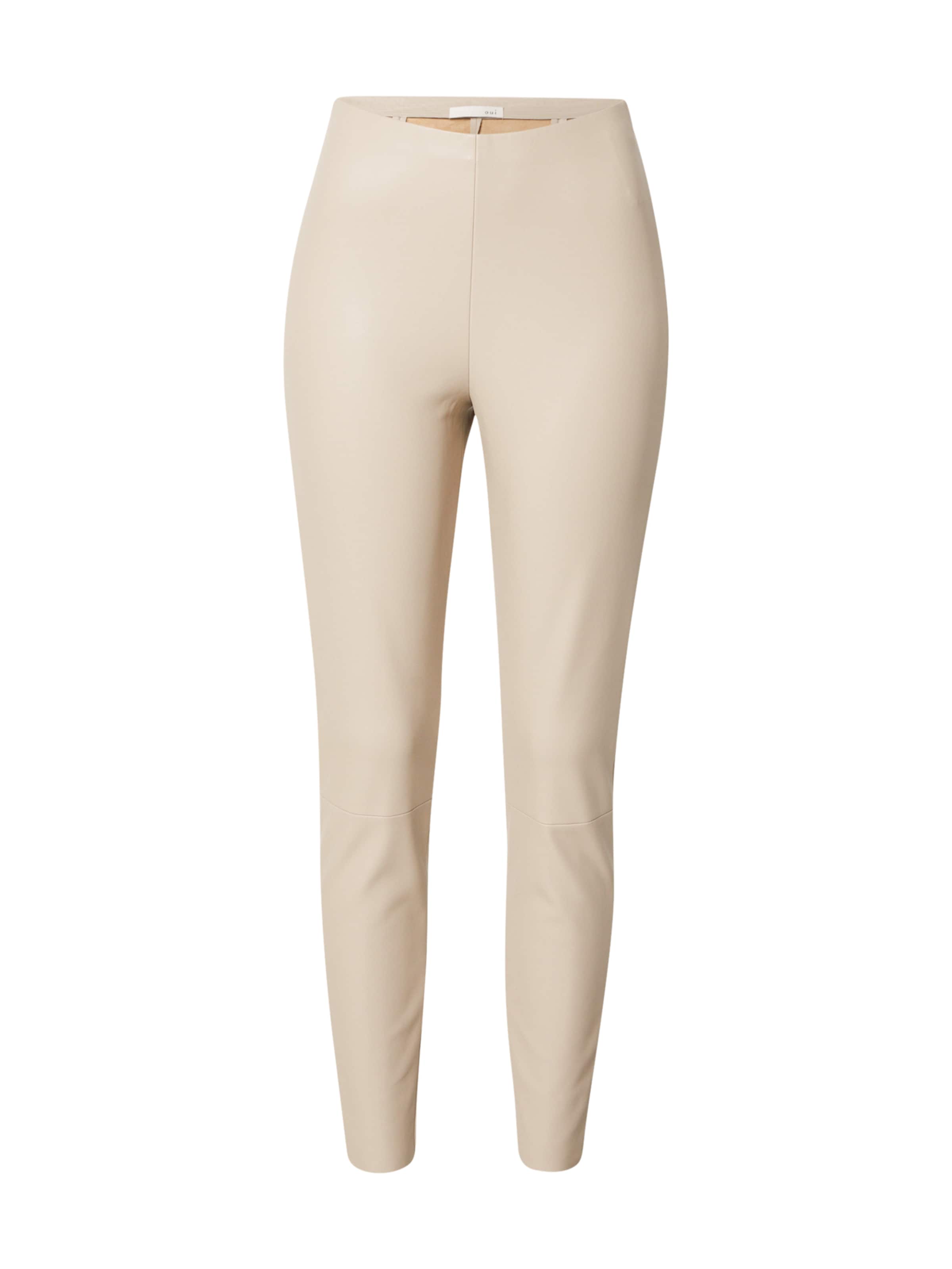 OUI Hose 'CHASEY' in Beige: Vorderseite
