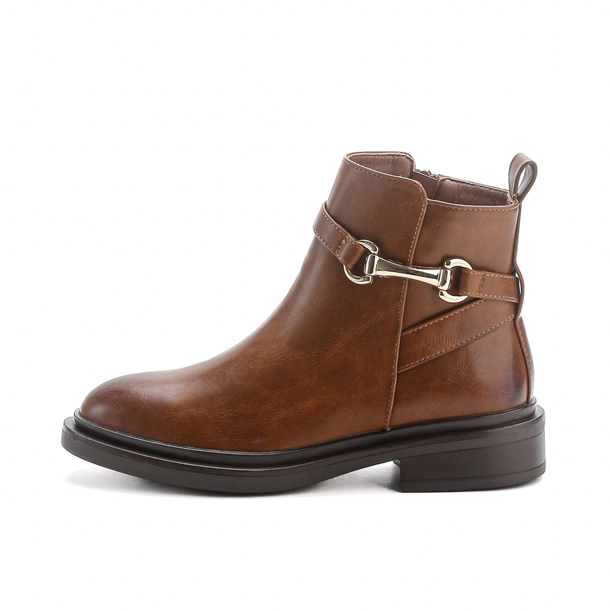 Ankle boots di Elara in marrone